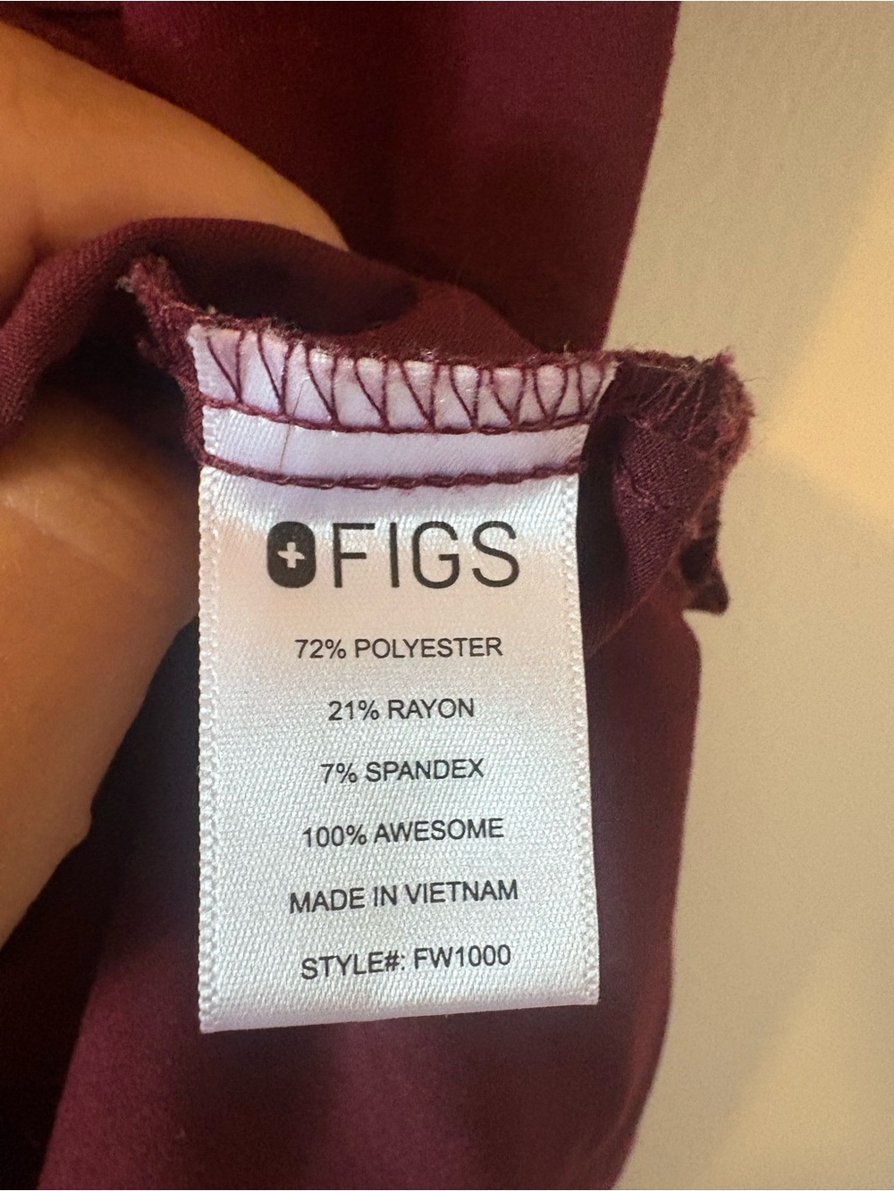 FIGS Women's Catarina One-Pocket Scrub Top M - Picture 4 of 7